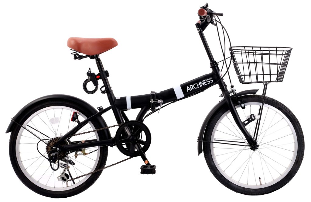 新品★折りたたみ自転車 20インチ シマノ製6段変速　ブラックグレイ